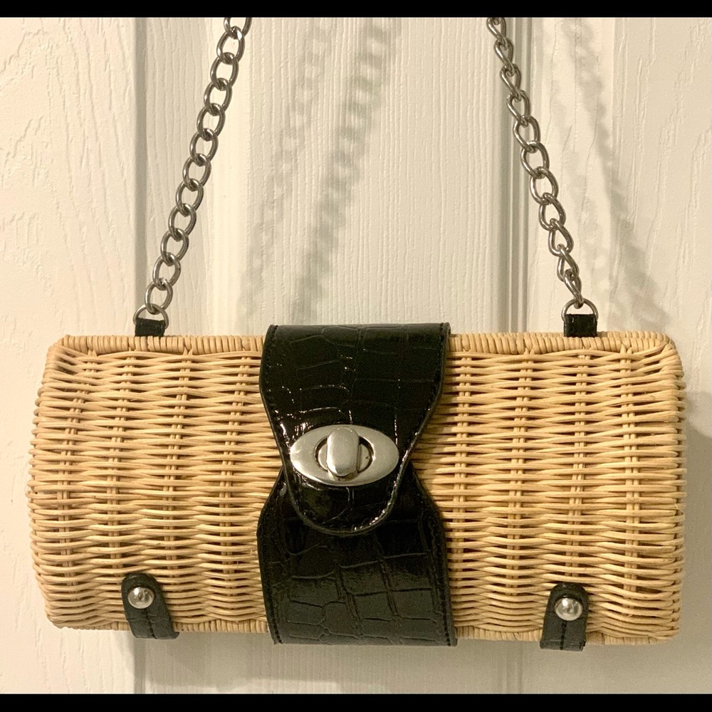 Wicker Shoulder Bag